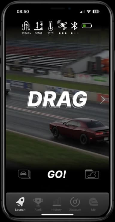GT-Launch Drag Mode